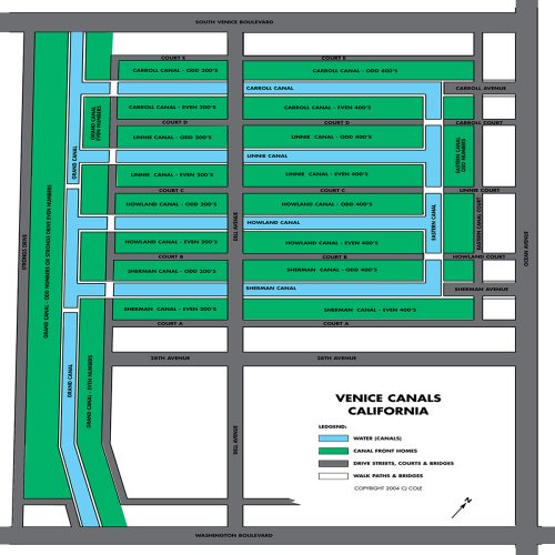 CJs Canal Map Sq