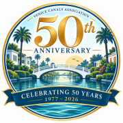 Venice Canals 50th Anniversary Emblem